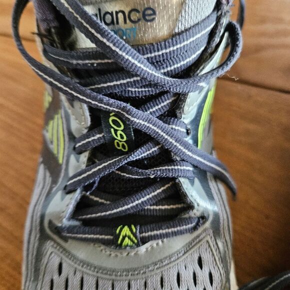 New Balance Mens Size 8.5 860v7 TruFuse Running Shoes Gray/Blue Sneakers - Picture 6 of 10